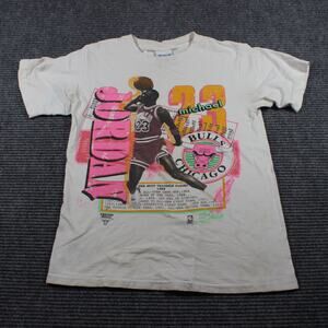 Vintage 80s Michael Jordan Chicago Bulls Salem Sportswear T-Shirt USA S